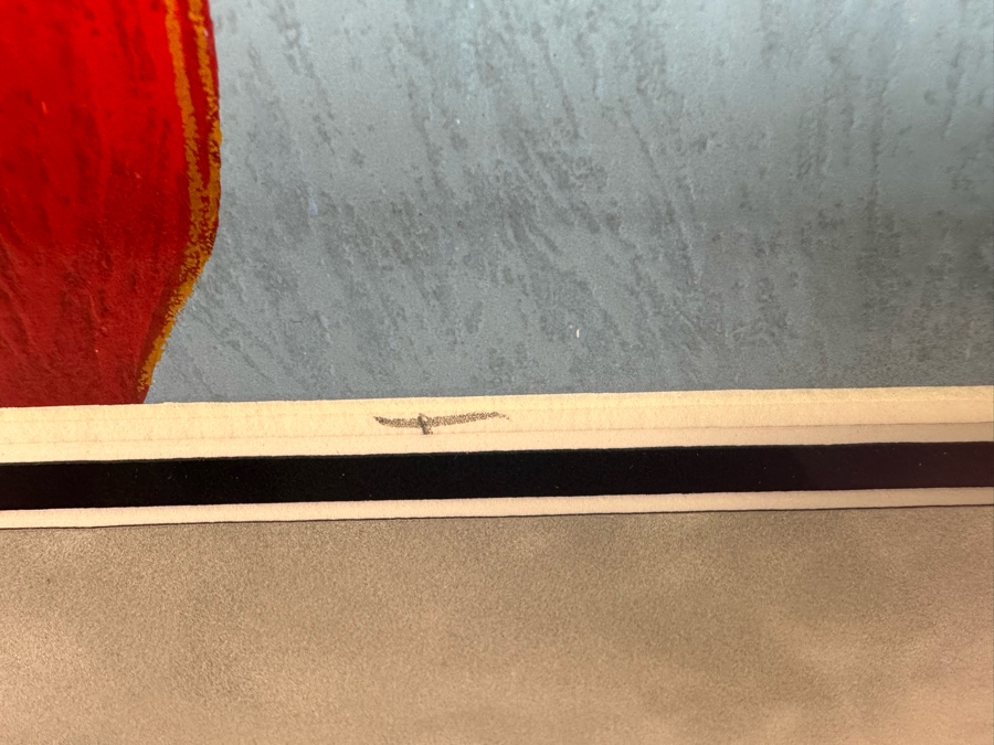 Itzchak Tarkay (1935-2012, Serbia/Israel) Serigraph Titled 'Celeste II' Signed Lower Right 18 X 18 Framed 30 X 30 [Photo 8]