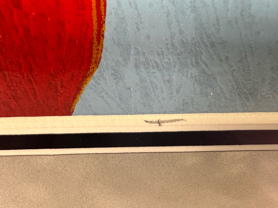 Itzchak Tarkay (1935-2012, Serbia/Israel) Serigraph Titled 'Celeste II' Signed Lower Right 18 X 18 Framed 30 X 30 [Photo 9]