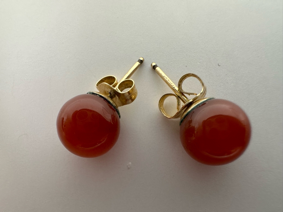 14K Gold Earrings 1.7g [Photo 4]