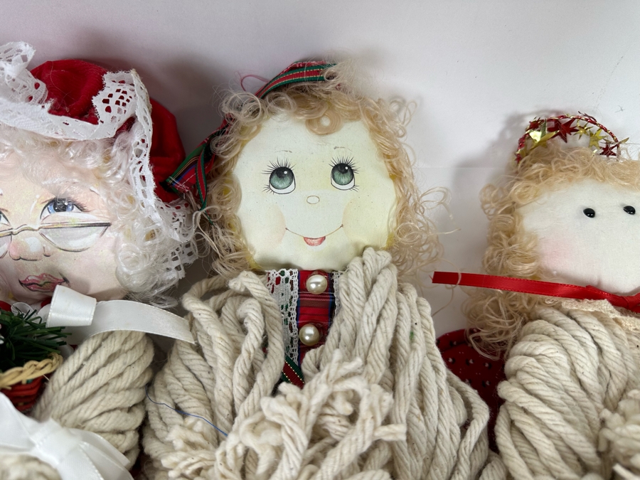 Collection Of Handmade Rope Dolls Made With Love By Sandy Apx 24L [Photo 10]