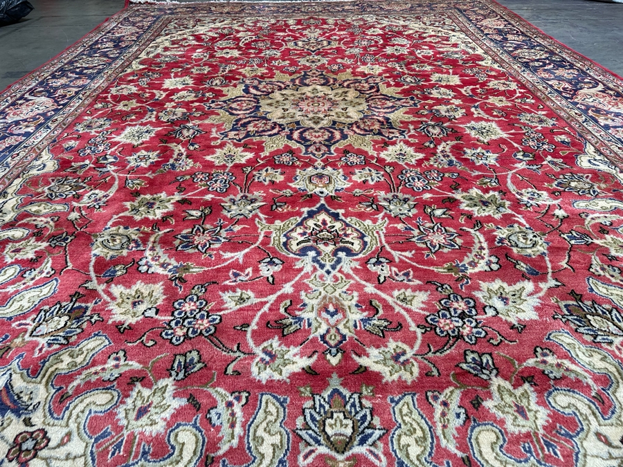 Large Handmade Wool Area Rug From Iran Apx 16' X 11' Retailed For $6,800 [Photo 5]