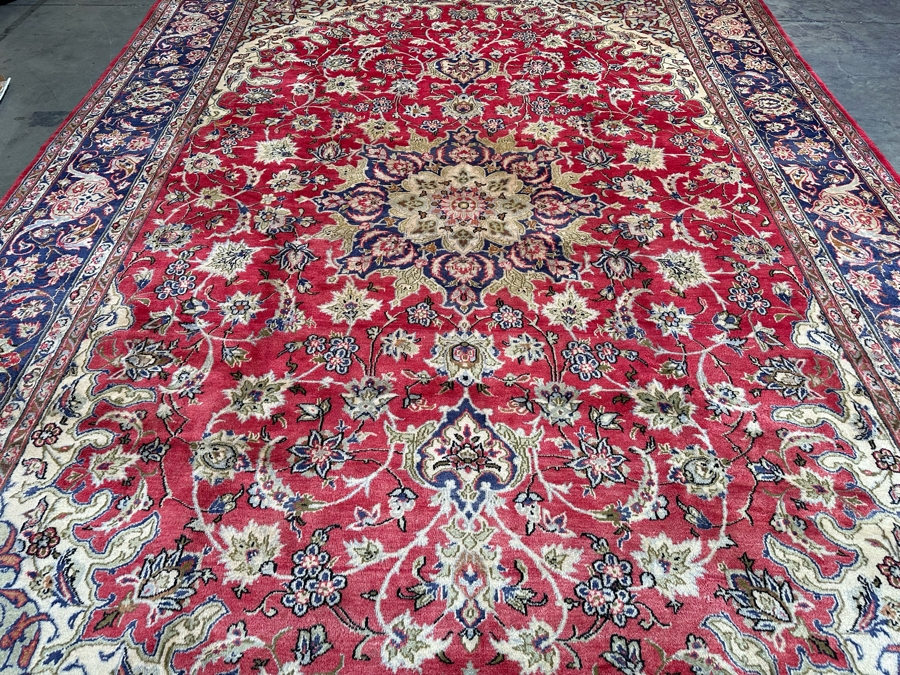 Large Handmade Wool Area Rug From Iran Apx 16' X 11' Retailed For $6,800 [Photo 6]