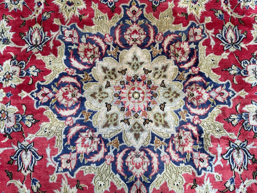 Large Handmade Wool Area Rug From Iran Apx 16' X 11' Retailed For $6,800 [Photo 8]