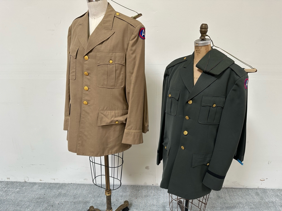 WWII Army Uniforms Jacket Size 41 L [Photo 2]