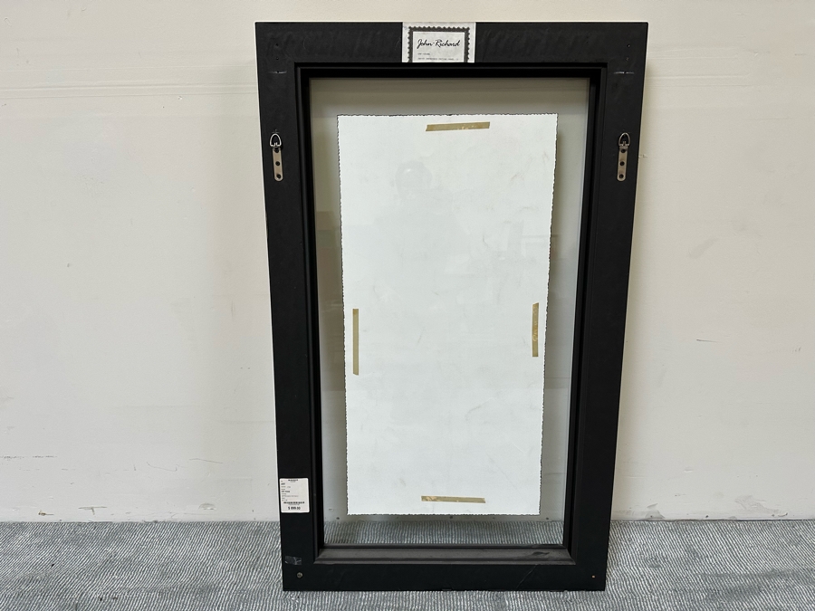 John-Richard Impressed Patina Panel II Artwork In Unique Frame Very Heavy 30 X 49 Retails $899 [Photo 6]