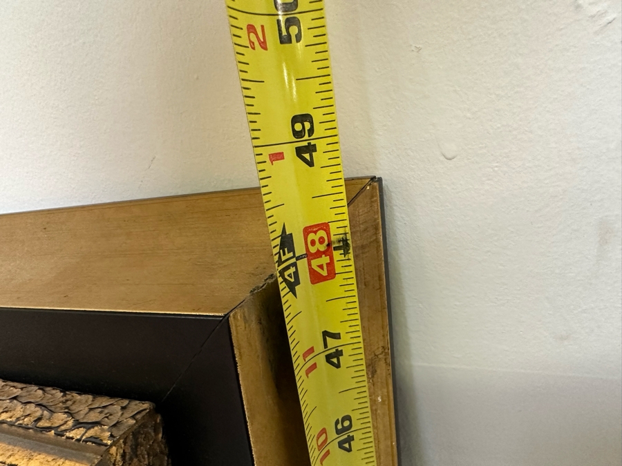 John-Richard Impressed Patina Panel II Artwork In Unique Frame Very Heavy 30 X 49 Retails $899 [Photo 12]