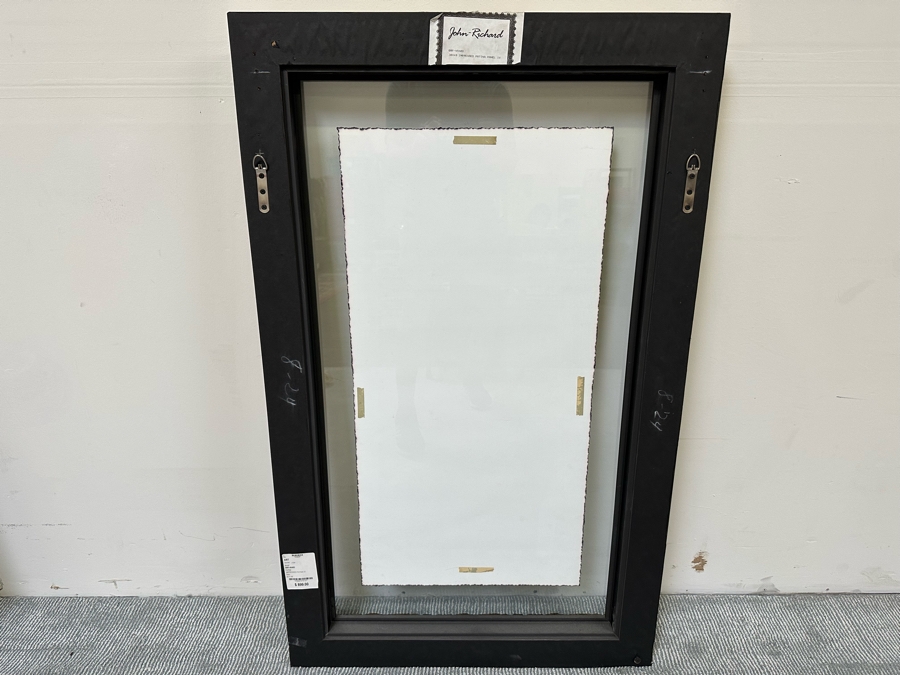 John-Richard Impressed Patina Panel IV Artwork In Unique Frame Very Heavy 30 X 49 Retails $899 [Photo 9]