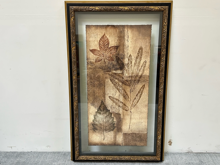 John-Richard Impressed Patina Panel IV Artwork In Unique Frame Very Heavy 30 X 49 Retails $899 [Photo 4]
