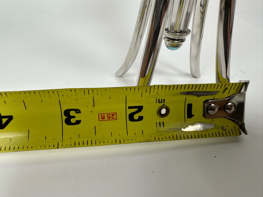 Swed Workshop Limited Edition 3 Of 65 Silverplate Candlesticks, A Pair 10H [Photo 13]