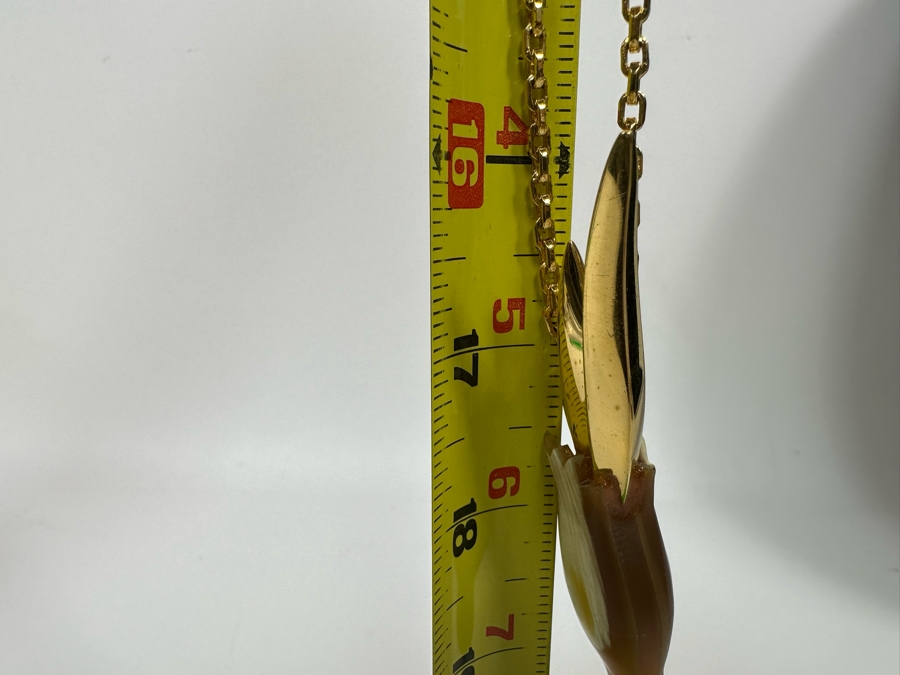 New Maiyet Horn Diving Bird Pendant 34' Necklace [Photo 7]