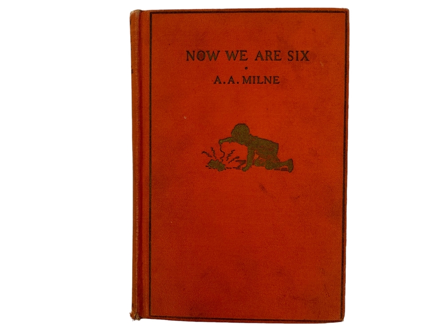 1929 Hardcover Book Now We Are Six By A. A. Milne [Photo 1]