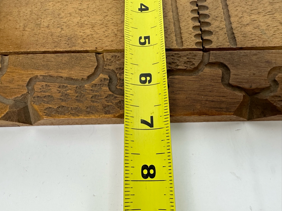 Victorian Hand Carved Wooden Adjustable Bookends 16W X 7D X 7.5H [Photo 13]