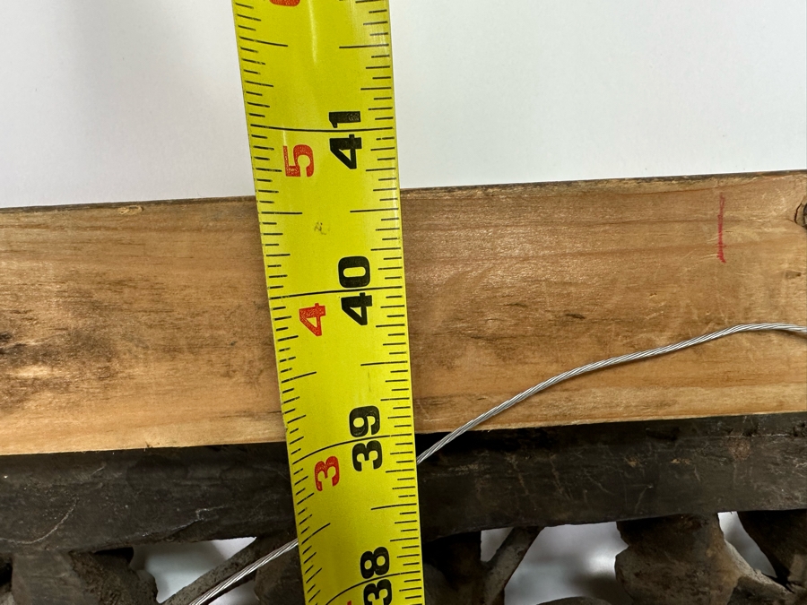 Vintage Chinese Relief Carved Temple Panels Wall Decor 19 X 40.5, A Pair [Photo 19]