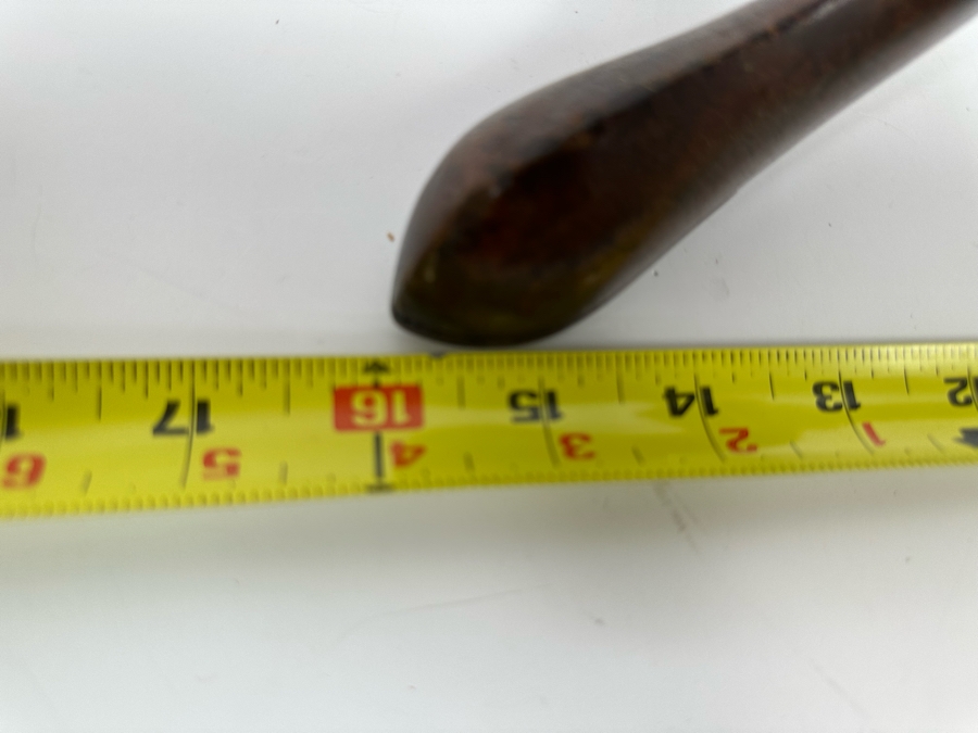 Vintage Mahagony Tripod Side Table 16W X 25H [Photo 6]