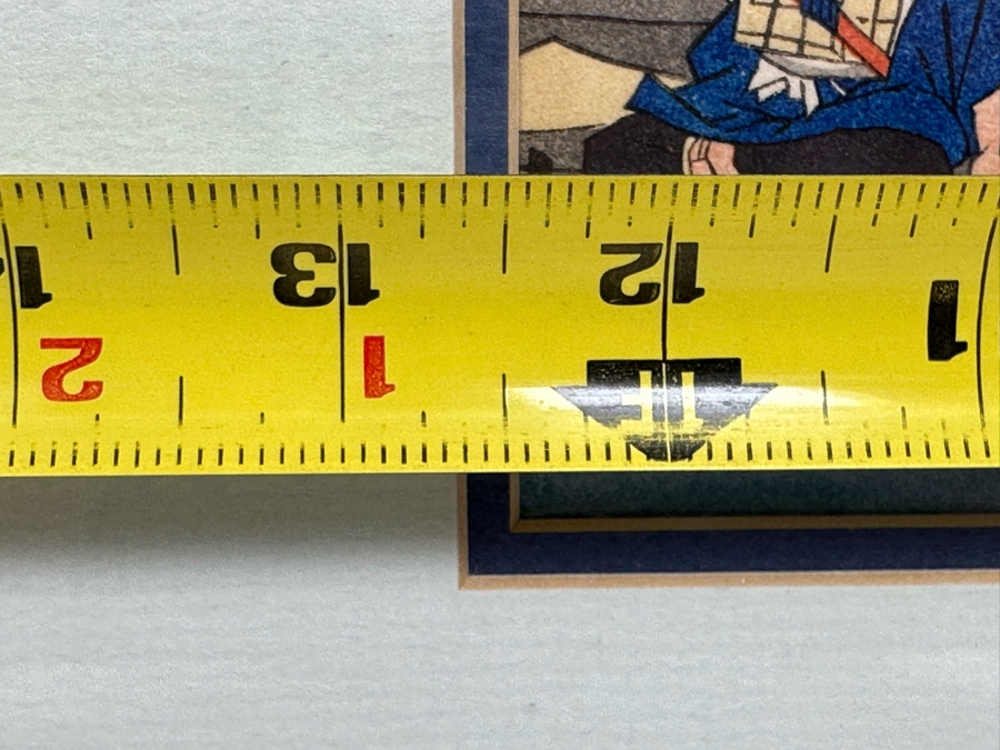 Hiroshige Ando Woodblock Print 12.5 X 8 Framed 21 X 17.5 [Photo 10]