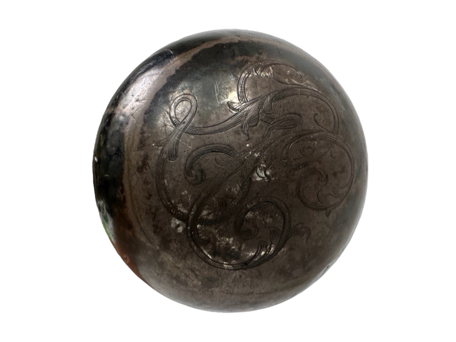 Sterling Silver Handle Wooden Cane 36L [Photo 8]