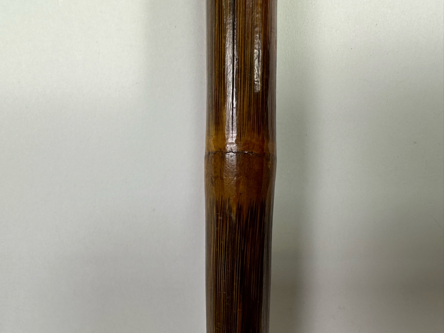 Vintage Horn Handle Bamboo Cane 36L [Photo 5]