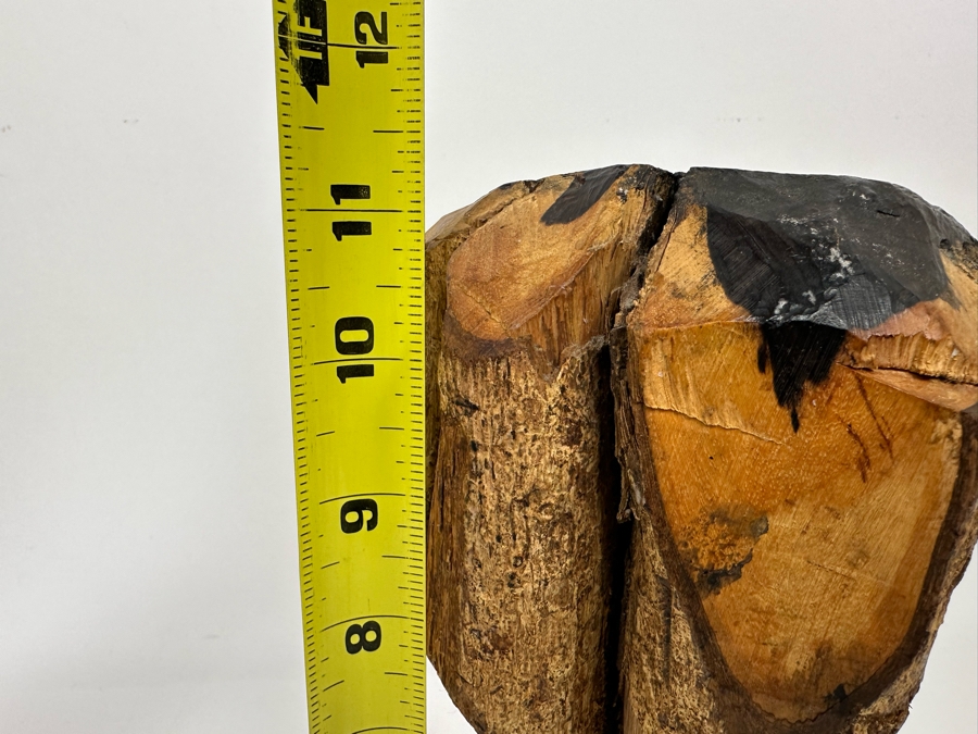 Carved Wooden South African Woman's Bust Sculpture 4W X 4D X 11H [Photo 11]