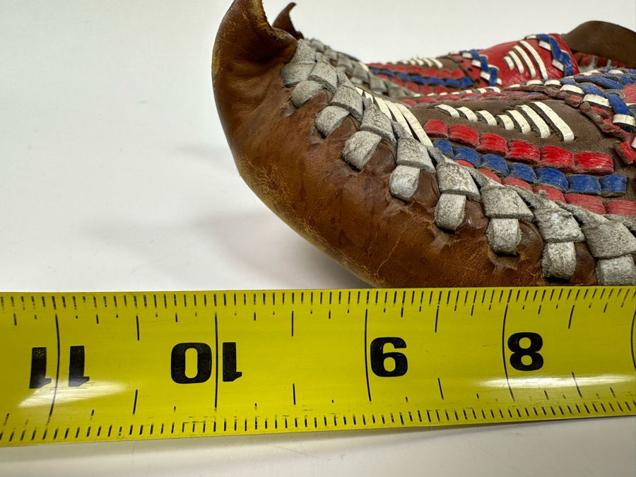 Pair Of Vintage Leather Moccasins 10L [Photo 10]