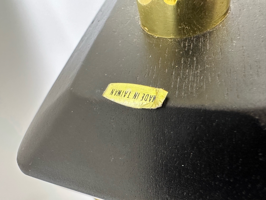 Pair Of Chinese Brass Table Lamps 27H [Photo 12]