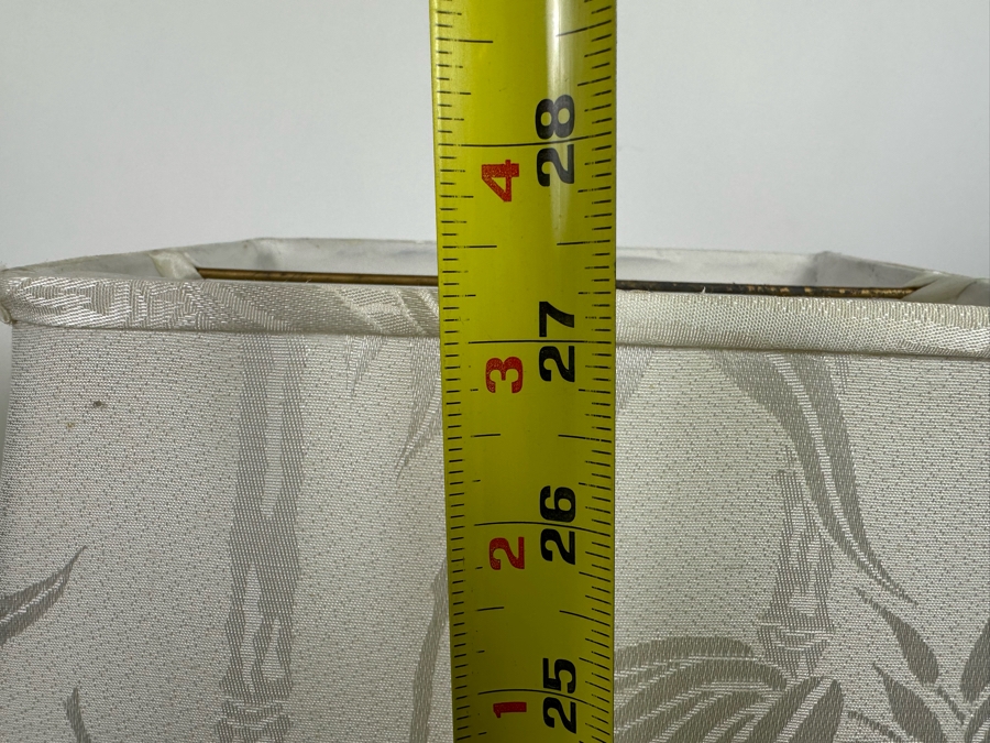 Pair Of Chinese Brass Table Lamps 27H [Photo 14]