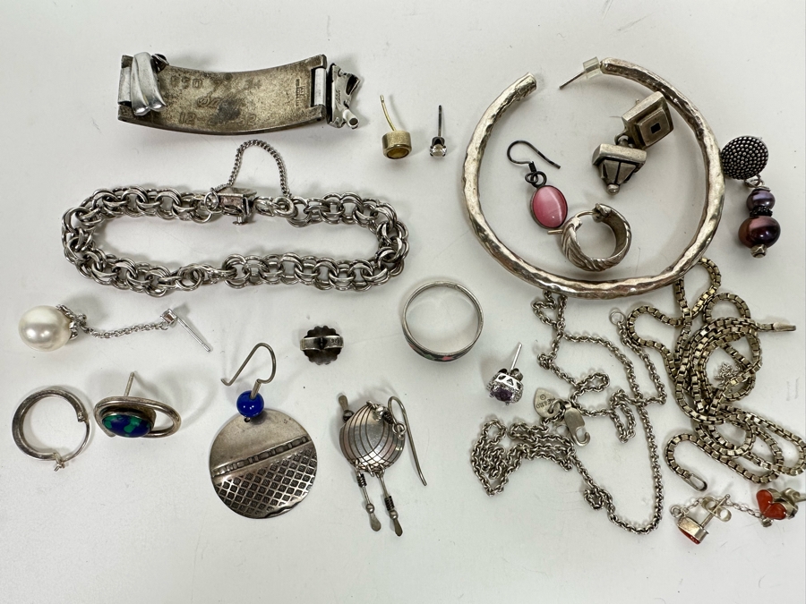 Sterling Silver Jewelry Lot 80.9g [Photo 3]