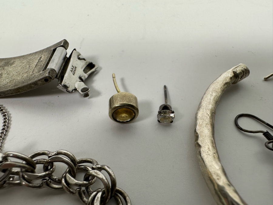 Sterling Silver Jewelry Lot 80.9g [Photo 12]