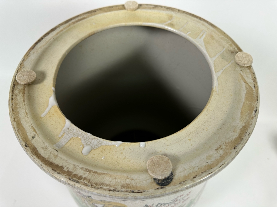 Chinese Garden Stool Plant Stand 17.5H [Photo 11]