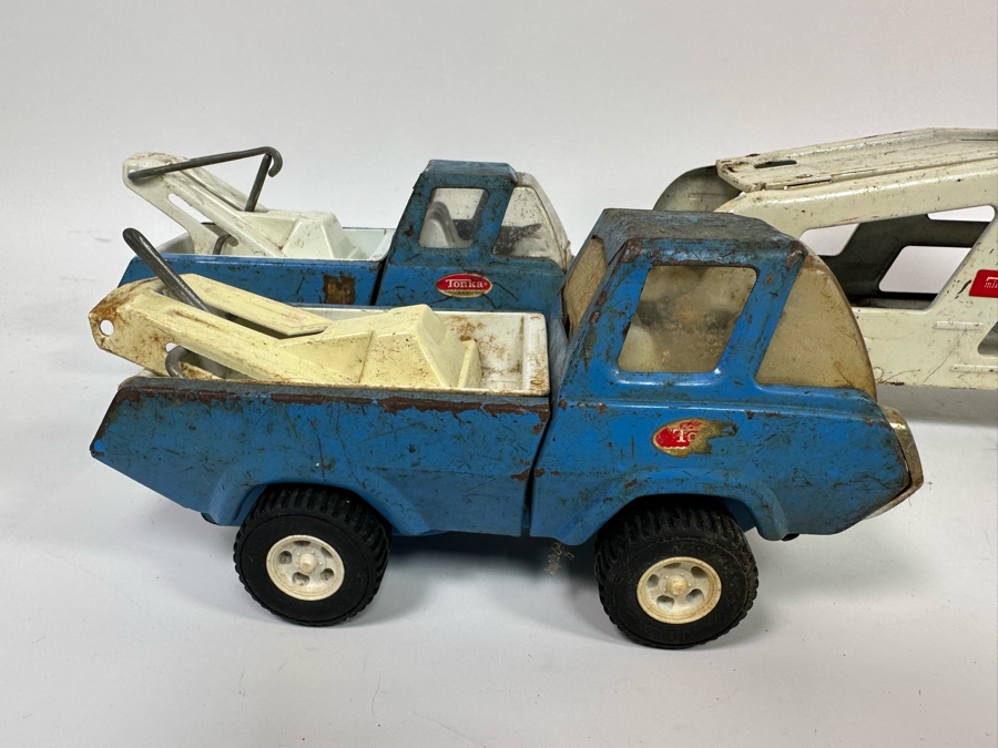 Collection Of Eight Vintage Seventies Metal Tonka Trucks / Cars [Photo 24]