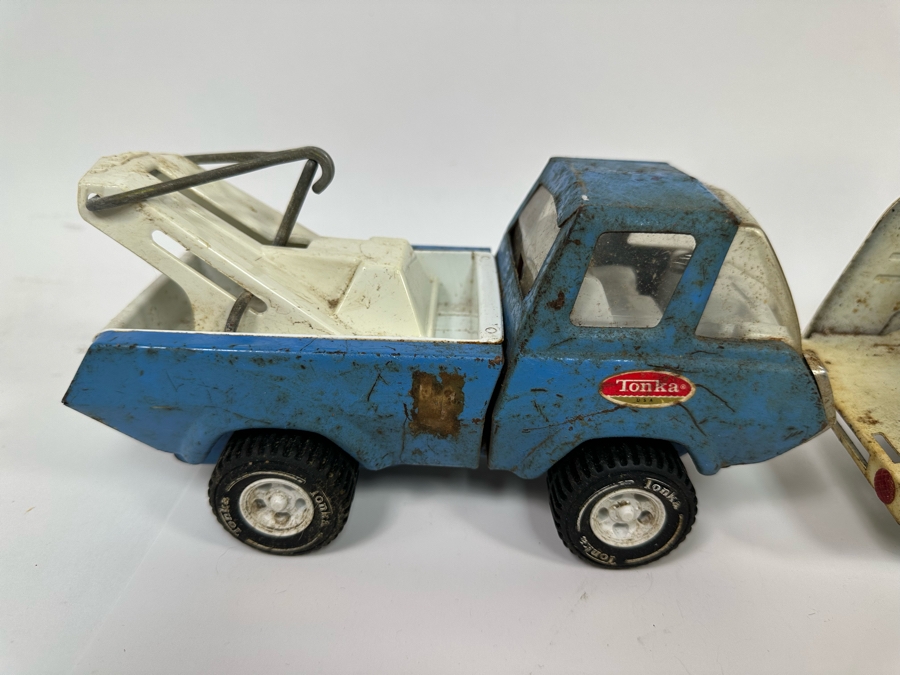 Collection Of Eight Vintage Seventies Metal Tonka Trucks / Cars [Photo 26]