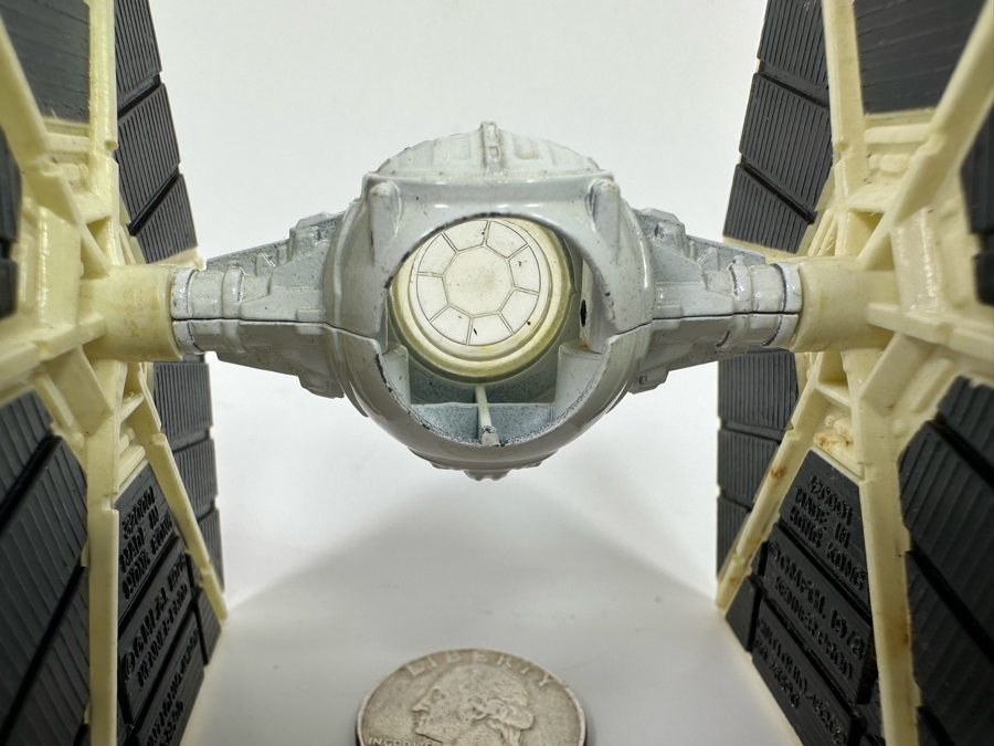 Original 1978 Kenner Productions Star Wars T‪ie Fighter Missing Back Plastic Window Made In Hong Kong [Photo 13]