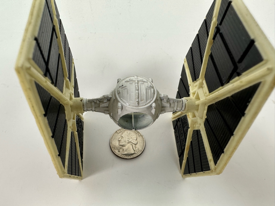 Original 1978 Kenner Productions Star Wars T‪ie Fighter Missing Back Plastic Window Made In Hong Kong [Photo 14]