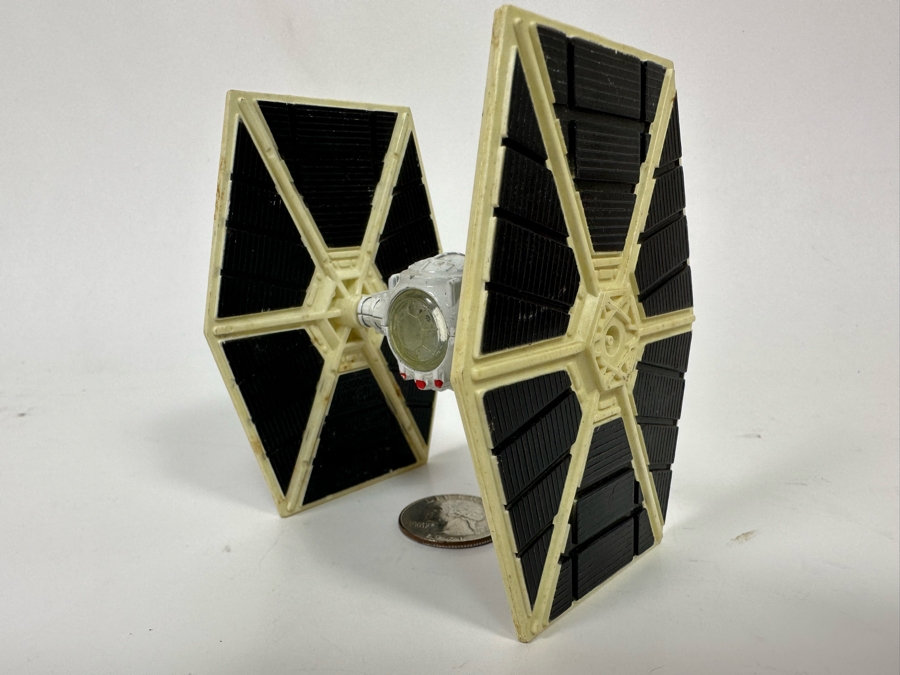 Original 1978 Kenner Productions Star Wars T‪ie Fighter Missing Back Plastic Window Made In Hong Kong [Photo 8]