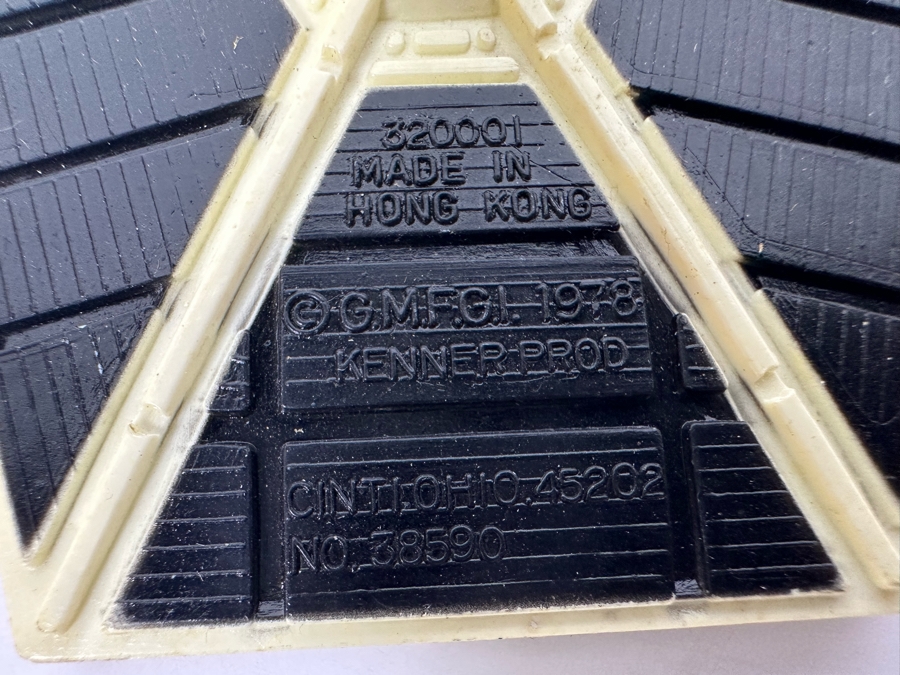 Original 1978 Kenner Productions Star Wars T‪ie Fighter Missing Back Plastic Window Made In Hong Kong [Photo 10]