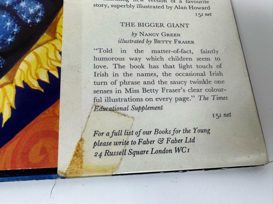 1968 First Edition Hardcover Book King Arthur's Sword By Errol Le Cain Former Library Book [Photo 15]