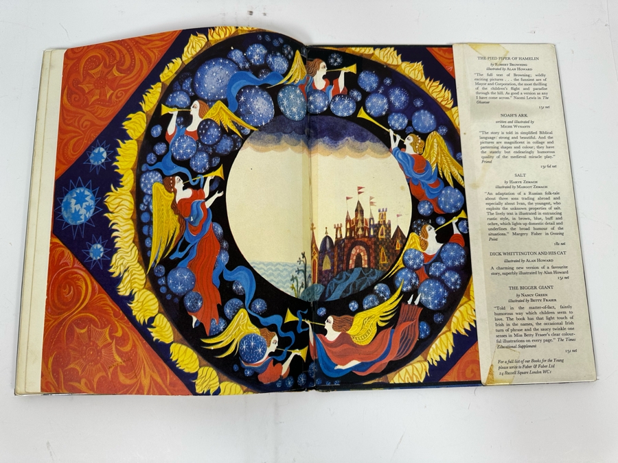 1968 First Edition Hardcover Book King Arthur's Sword By Errol Le Cain Former Library Book [Photo 13]