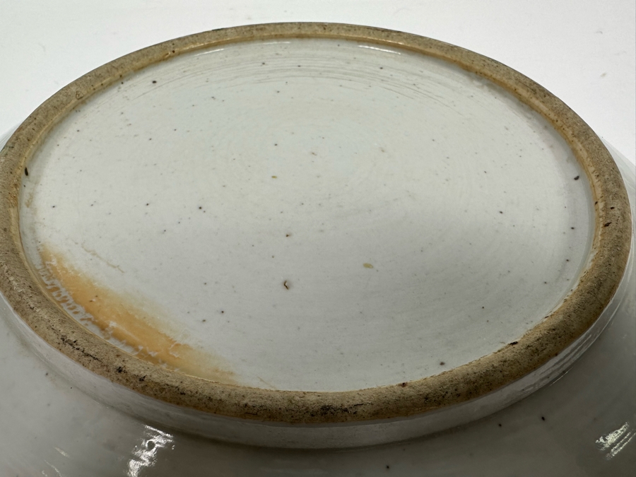 Antique Chinese Hand Painted Porcelain Plate Dish 13R [Photo 11]