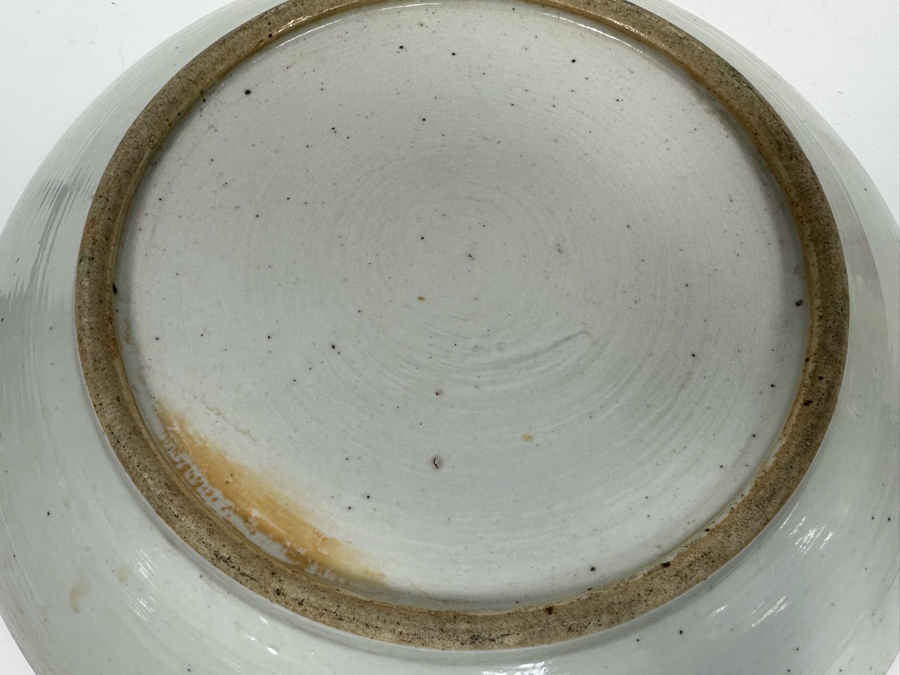 Antique Chinese Hand Painted Porcelain Plate Dish 13R [Photo 12]