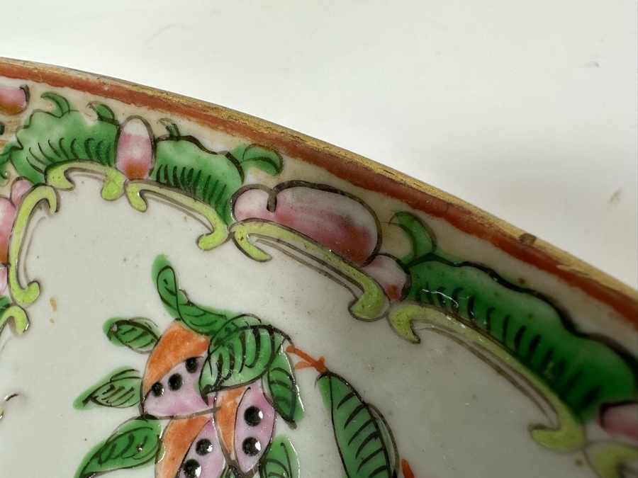 Antique Chinese Hand Painted Porcelain Plate Dish 13R [Photo 14]