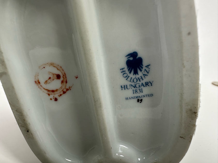 Vintage Hollohaza Hungarian Matyo Couple Hand Painted Figurines 12H [Photo 16]