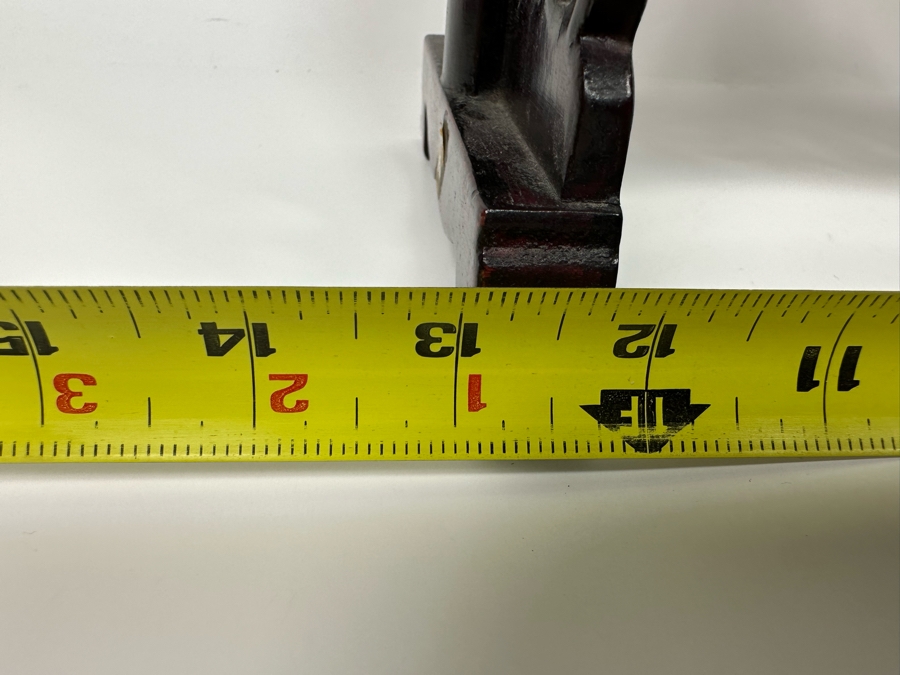 Chinese Two-Sided Silk Hand Stitch Embroidery Plum Blossom Table Screen 13W X 6D X 16.5H [Photo 10]