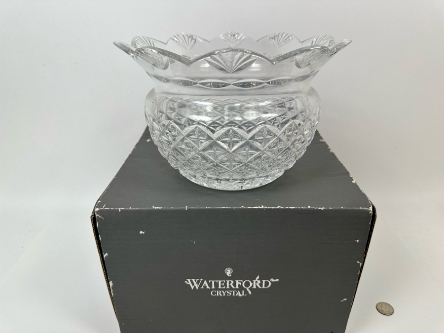 Waterford Crystal Hospitality 10' Bowl With Box Ireland [Photo 3]