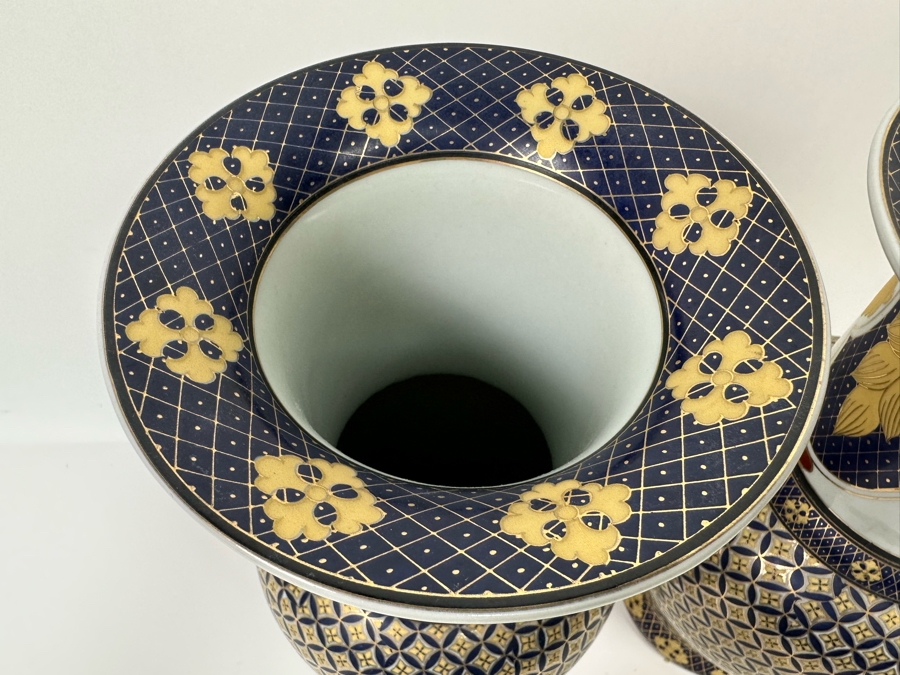 Pair Of Vintage Vases 6W X 12H [Photo 8]