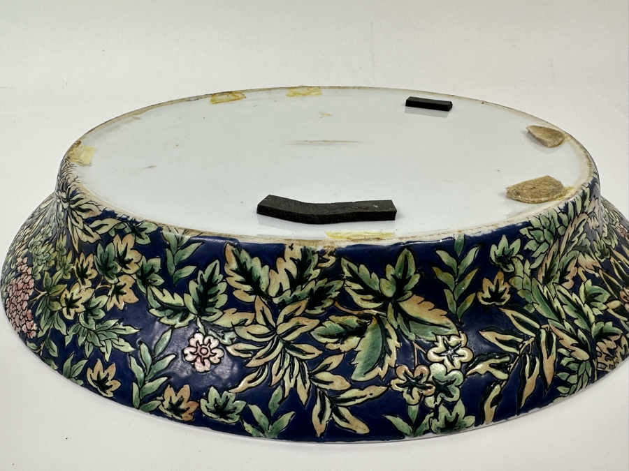 Vintage Signed Chinese Export Soup Tureen With Underplate 13W X 8D X 11H [Photo 13]