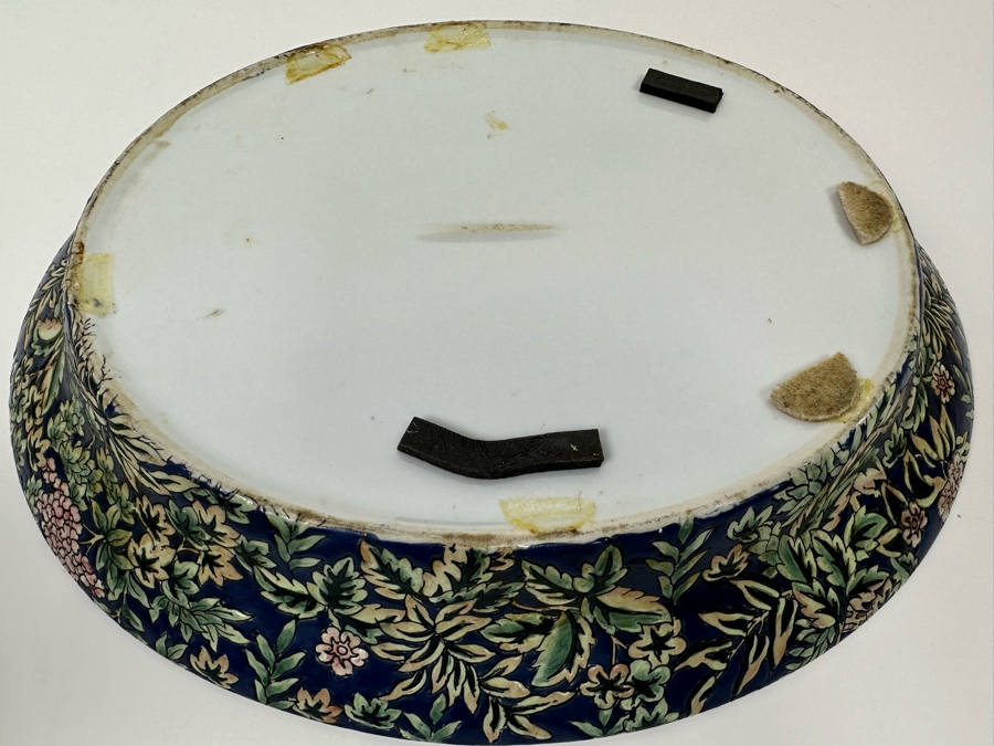 Vintage Signed Chinese Export Soup Tureen With Underplate 13W X 8D X 11H [Photo 14]