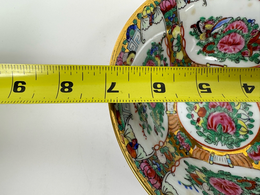 Vintage Signed Chinese Porcelain Bowl 7W X 2H [Photo 11]