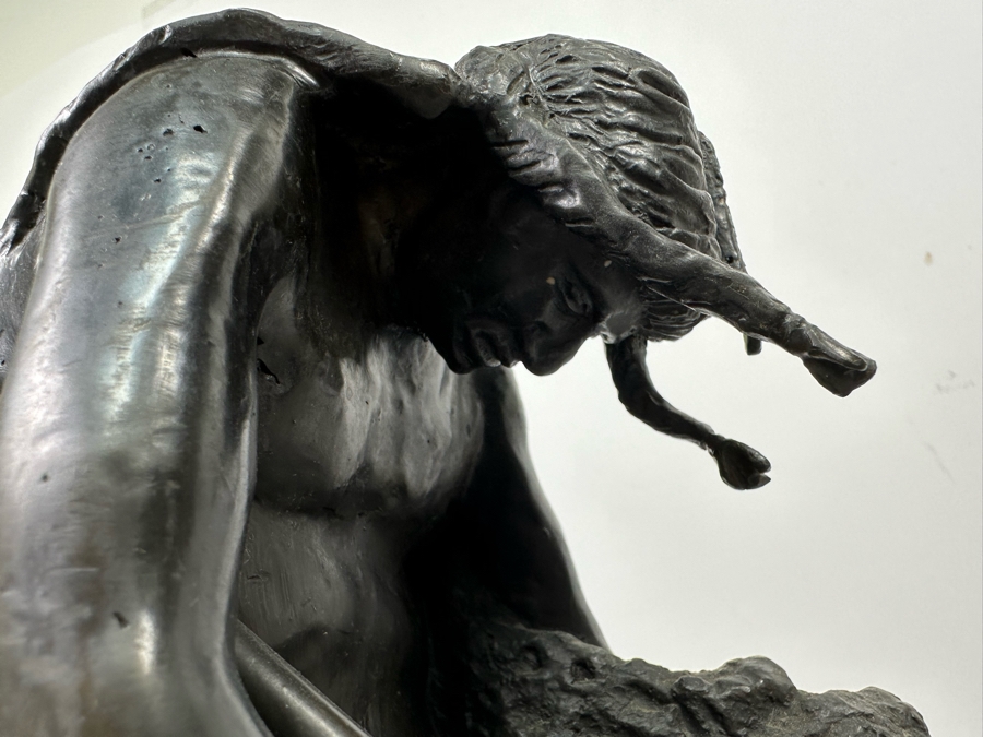 James Earl Frase Bronze Sculpture 'End Of The Trail' 17W X 6D X 20H [Photo 5]