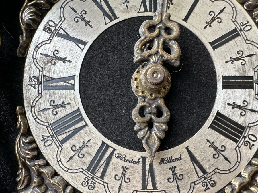 Dutch Wuba Warmink Holland Zaanse Zaandam Wall Pendulum Clock Working [Photo 5]