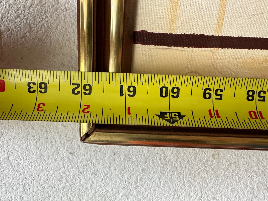 Original Egyptian Scene Painting On Canvas Signed Ramses 62W X 42H [Photo 12]