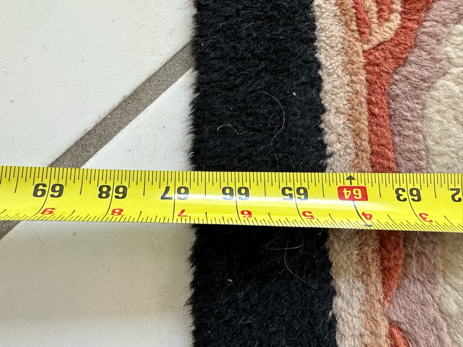 Vintage Chinese Wool Area Rug Imperial Ming Design 5'6' X 8'6' Retailed $1,200 [Photo 8]